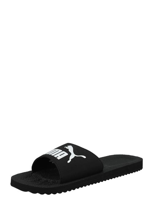 PUMA Pantoletter 'Purecat'  sort / hvid