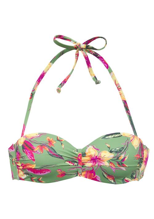 LASCANA Bikinioverdel  lysegrøn / pastelorange / pink / neonpink