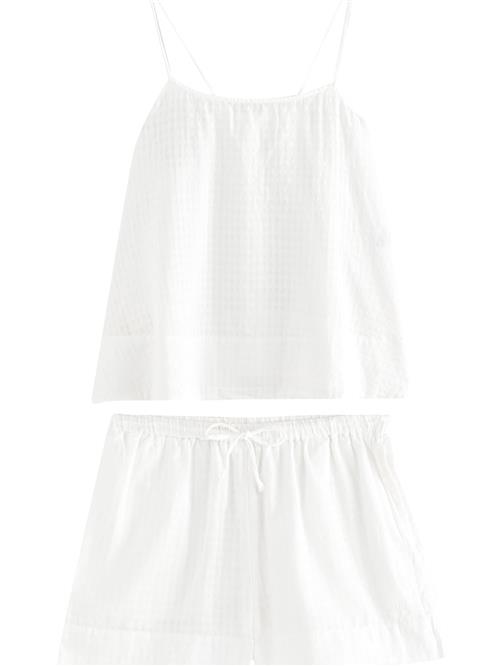 Se Next Pyjamas 'Gingham'  hvid ved About You