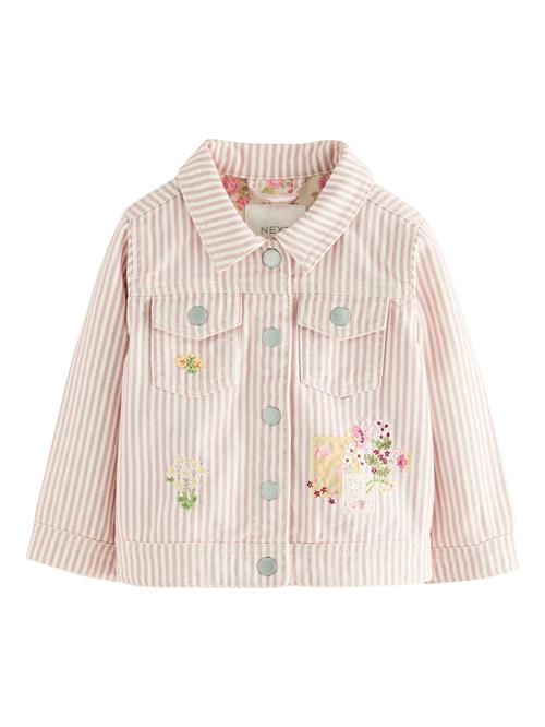 Next Overgangsjakke  gul / pink / hvid