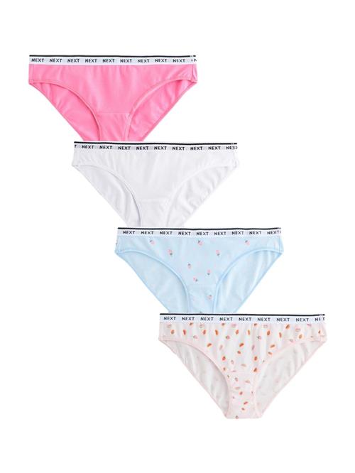 Next Slip  lyseblå / pink / lyserød / hvid