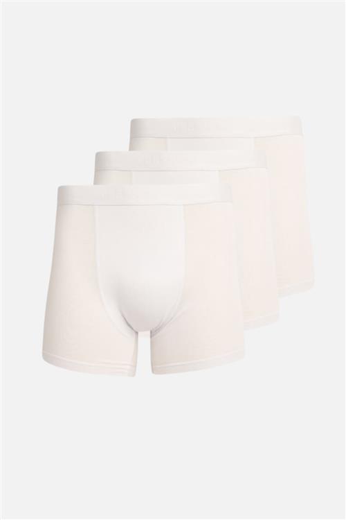 Performance Trunks Bambus 3-pak - Hvid - 2XL - TeeShoppen