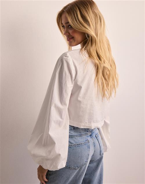 Nelly - Hvid - Favorite Bow Blouse