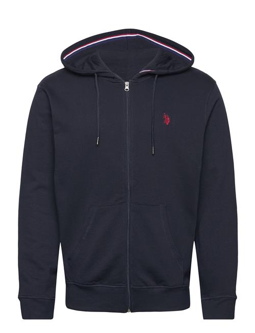 Erdi Hoodie W/Zip U.S. Polo Assn. Navy