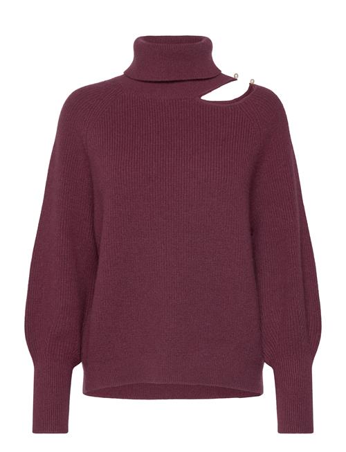 Verley Pearl Rib Sweater Dante6 Burgundy