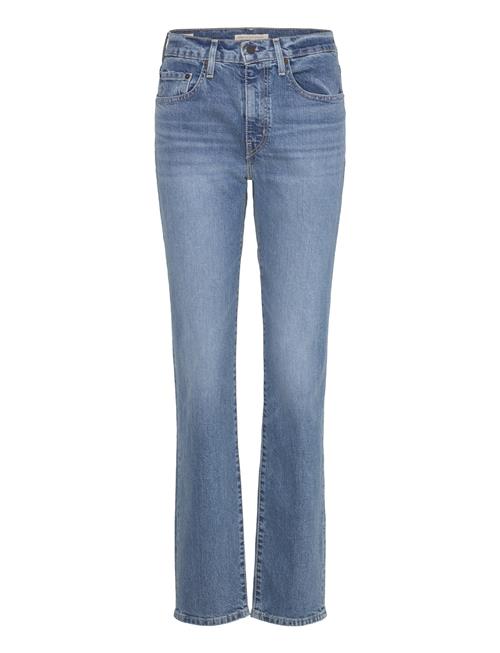 724 High Rise Straight Med Indigo - Worn In Levi's® Blue