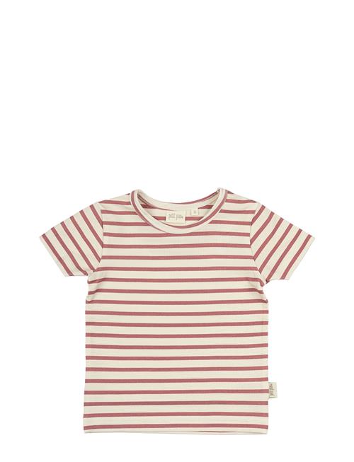 T-Shirt S/S Baggy Sum Printed Petit Piao Red