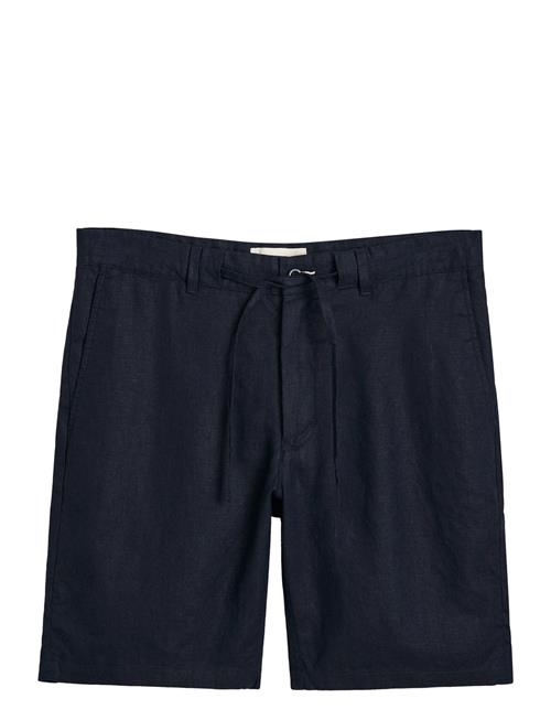 Relaxed Linen Ds Shorts GANT Navy