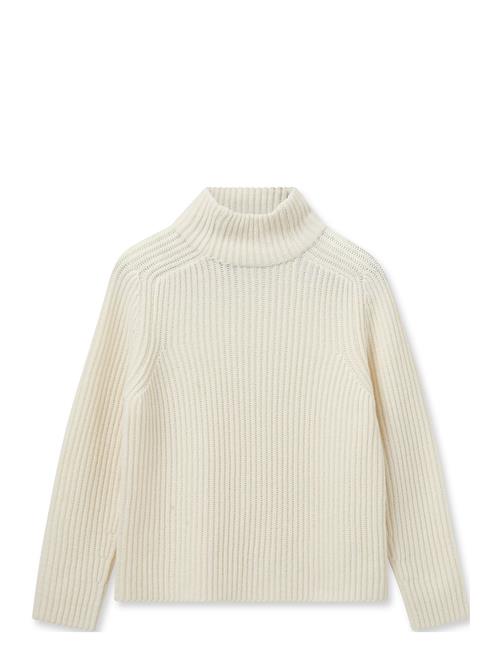 Mmthyra Highneck Knit MOS MOSH Cream