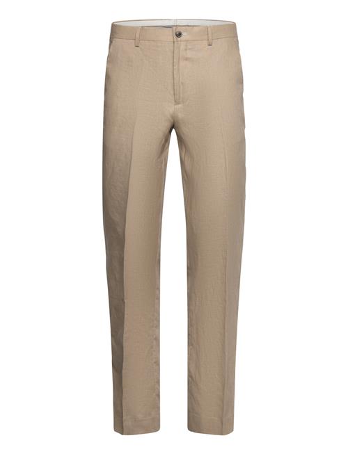 Linen Pants Lindbergh Black Beige