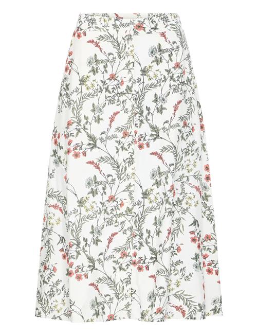 Byimilda Midi Skirt - B.young White