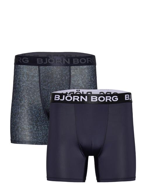 Sports Microfiber Boxer 2P Björn Borg Navy