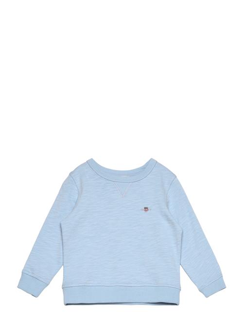 Shield Cotton Slub C-Neck GANT Blue
