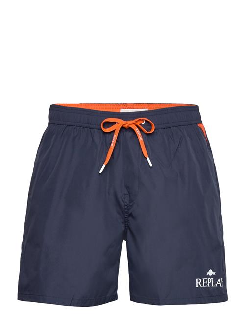 Man Bathing Cloth Replay Navy