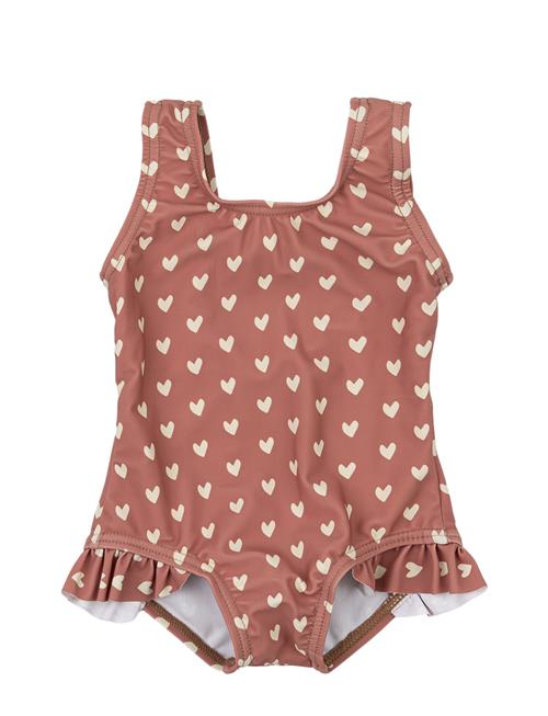 Swimsuit Butterfly Printed Petit Piao Pink