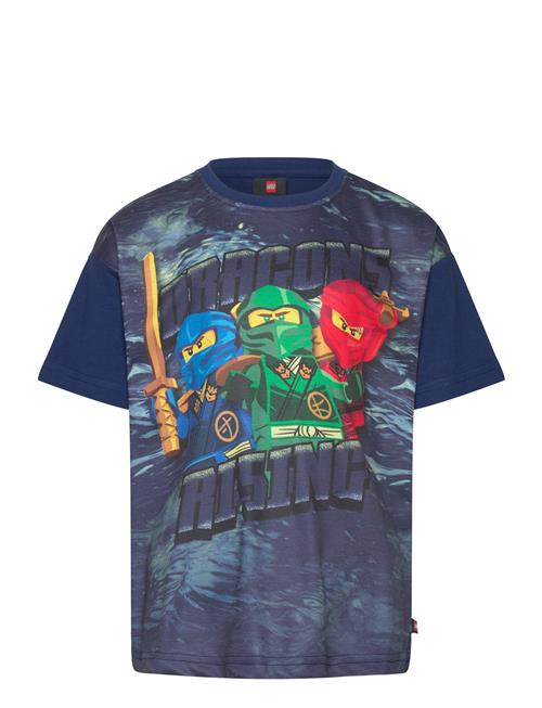 Lwtaffy 302 - T-Shirt S/S LEGO Kidswear Navy