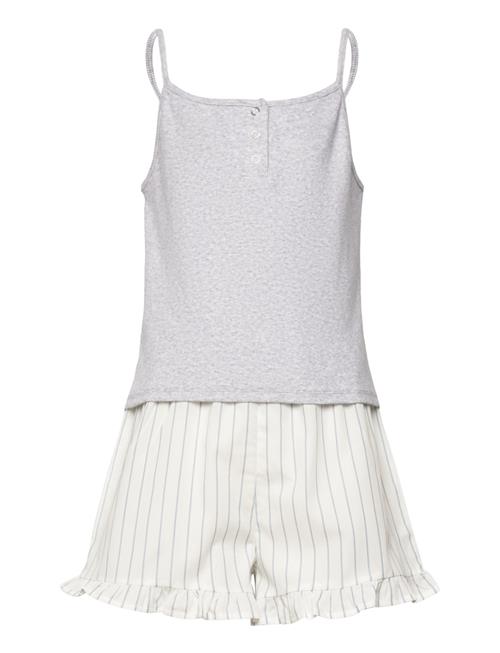 Combined Cotton Pyjamas Mango White