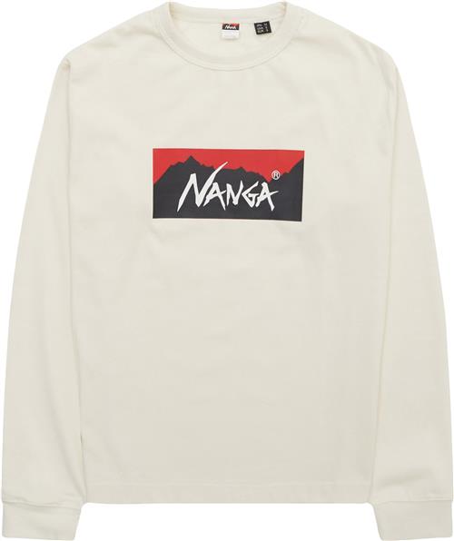 NANGA Eco Hybrid Box Logo L/S