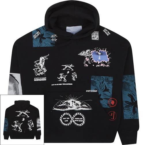 JUNGLES JUNGLES PTY ITD Test Print Hoodie Sweatshirt