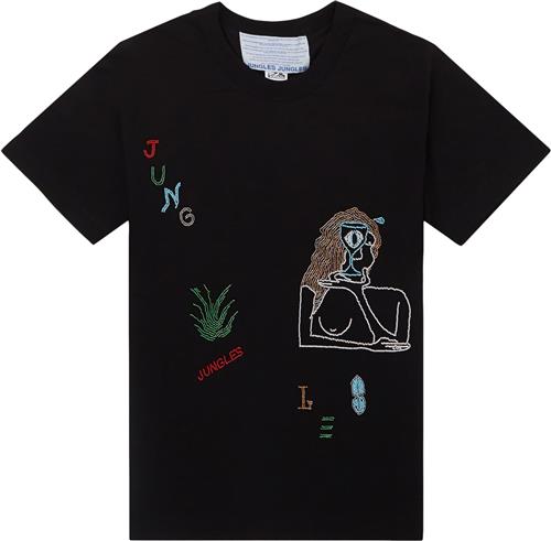 JUNGLES JUNGLES PTY ITD Slow Down Beaded Tee