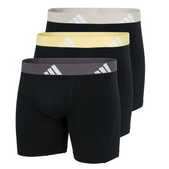 adidas 3P Active Flex Cotton Stretch Boxer Brief Flerfarvet bomuld Medium Herre