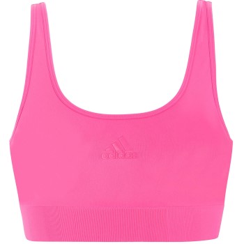 adidas BH BOS Smart Micro 720 Seamless Lounge Bra Rosa polyamid Medium Dame