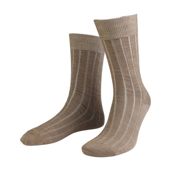 Amanda Christensen Strømper Grade Wide Rib Ankle Socks Brun Str 39/42