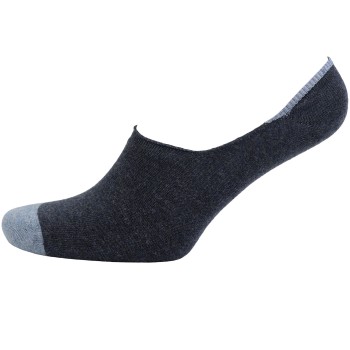 Amanda Christensen Strømper True Contrast Invisible Sock Marine/Blå Str 43/44