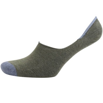 Amanda Christensen Strømper True Contrast Invisible Sock Mørkgrå  Str 41/42