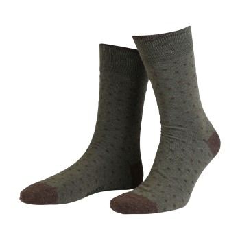 Amanda Christensen Strømper True Dot Ankle Sock Oliven Str 39/42