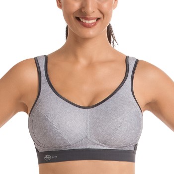 Anita BH Active Extreme Control Sports Bra Lysegrå H 80 Dame