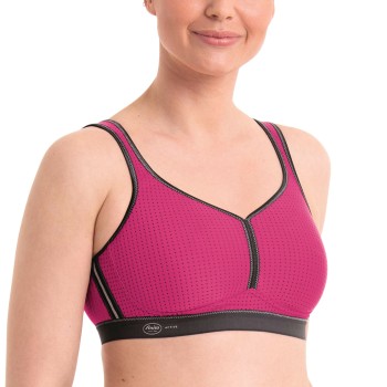 Anita BH Active Performance Sports Bra Grå/Rosa E 80 Dame