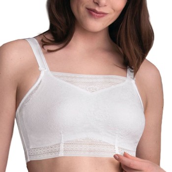 Anita Care Bh Fleur Lace Bandeau Top Hvid C 80 Dame