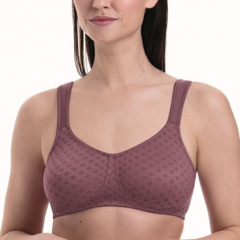 Anita Care BH Lisa Wireless Mastectomy Bra Mørkrosa  D 80 Dame