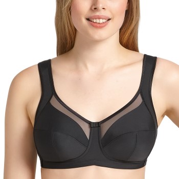 Anita BH Clara Comfort Soft Bra Sort polyamid C 95 Dame