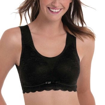Anita Bh Essentials Lace Bralette Sort Small Dame