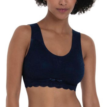 Anita Bh Essentials Lace Bralette Mørkblå Small Dame