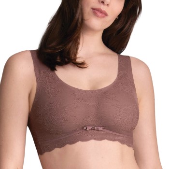 Anita Bh Essentials Lace Bralette Brun X-Large Dame