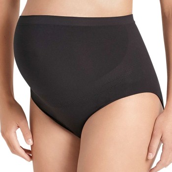 Anita Seamless Maternity Briefs Sort polyamid Medium Dame