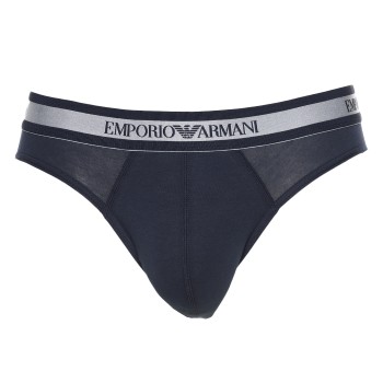 Emporio Armani Armani Stretch Cotton Brief Marineblå bomuld Large Herre