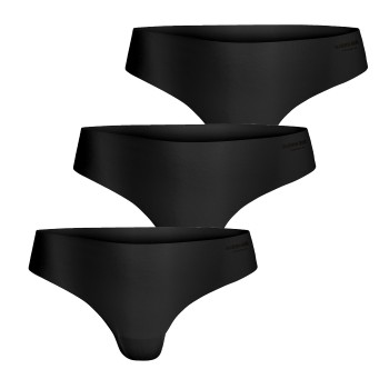 Björn Borg Trusser 3P Invisible Thong Flerfarvet Large Dame