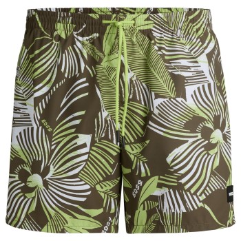BOSS Badebukser Piranha Swim Shorts Grøn Mønster polyester Large Herre