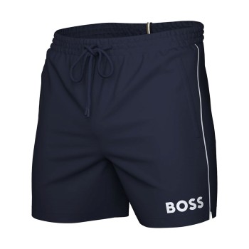 BOSS Badebukser Starfish Swim Shorts Mørkblå polyester Small Herre