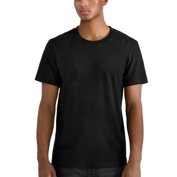 Bread & Boxers Bread and Boxers Light Weight Tee Sort økologisk bomuld X-Small Herre