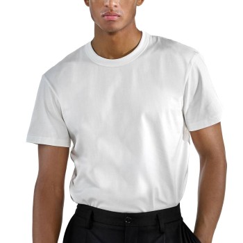 Bread & Boxers Bread and Boxers Pima Cotton Crew Neck Helhvid økologisk bomuld Small Herre