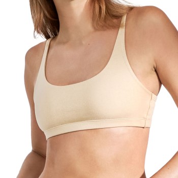 Bread & Boxers Bread and Boxers Soft Bra BH Beige økologisk bomuld Large Dame