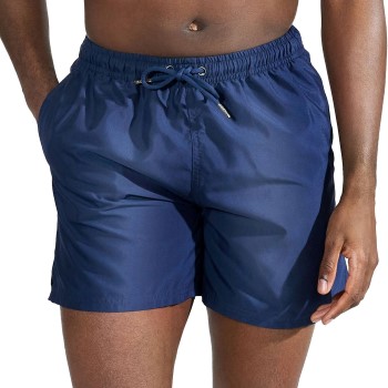 Bread & Boxers Bread and Boxers Swim-Trunk Badebukser Marineblå polyester X-Large Herre
