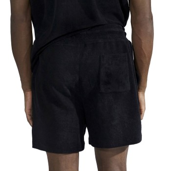 Bread & Boxers Bread and Boxers Terry Shorts Sort økologisk bomuld Large Herre