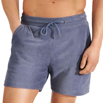 Bread & Boxers Bread and Boxers Terry Shorts Lyseblå økologisk bomuld Medium Herre
