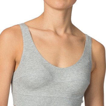 Calida BH Elastic Top Grå bomuld X-Small Dame